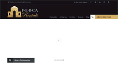 Desktop Screenshot of ferca.com.ve