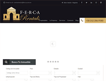 Tablet Screenshot of ferca.com.ve