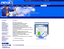 Tablet Screenshot of phpnuke.ferca.com